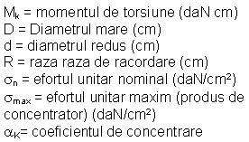 concentrare efort unitar